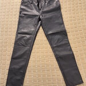 ASOS Black Leather Pants